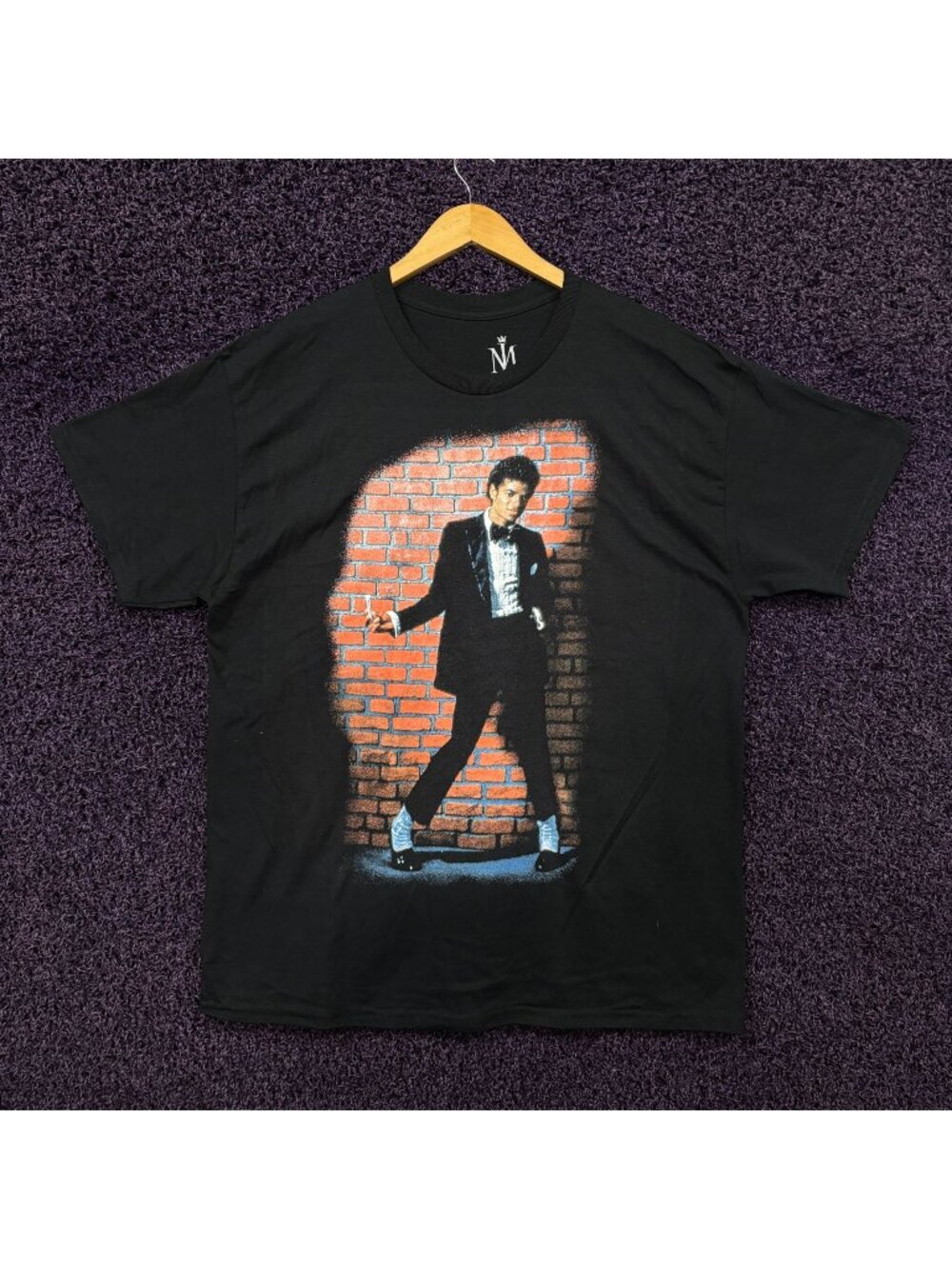 Michael Jackson Off The Wall Billie Jean Poster T-Shirt XL